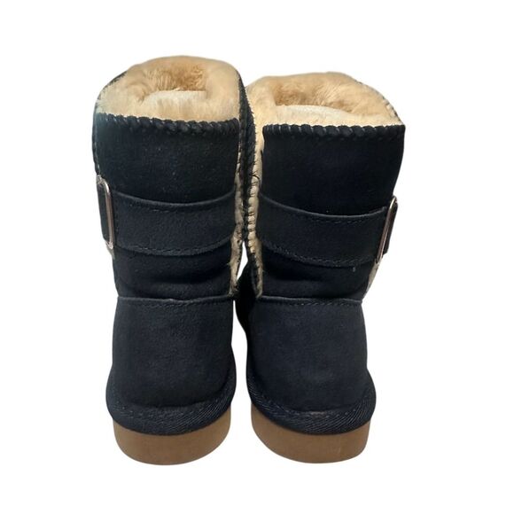 Style & Co. Women's Blue Ankle Booties Size 5 Faux Fur Lined Casual - Picture 4 of 10